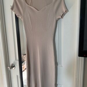 Olive & Oak Cream Mini Dress